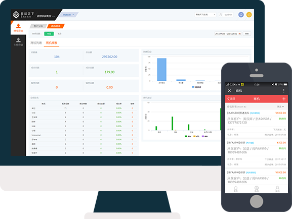 与快维手机管家商机功能完美同步